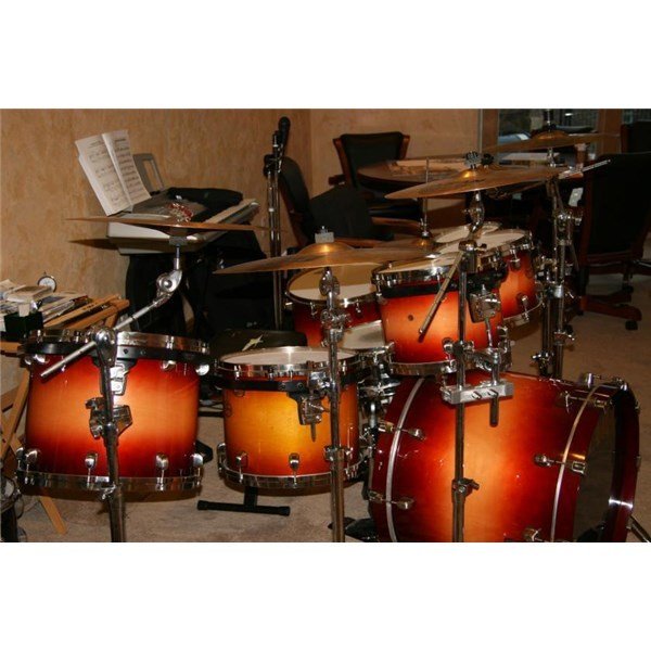 Tama Maple Sunset Burst 4 Parça Akustik Davul Seti