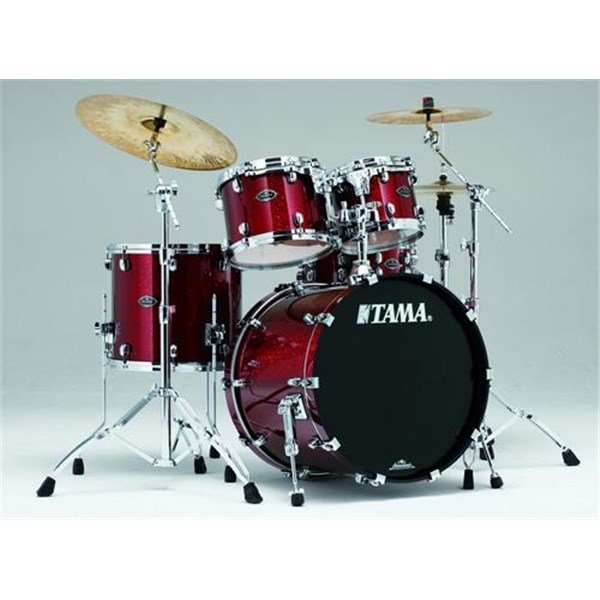 Tama Maple Crimson Fade 4 Parça Akustik Davul Seti