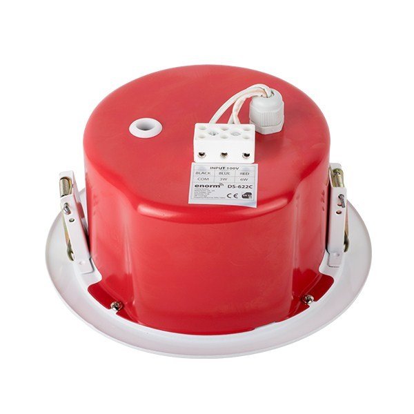Mikafon DS-622C - 3-6W Trafolu , Metal Tavan Hoparlörü