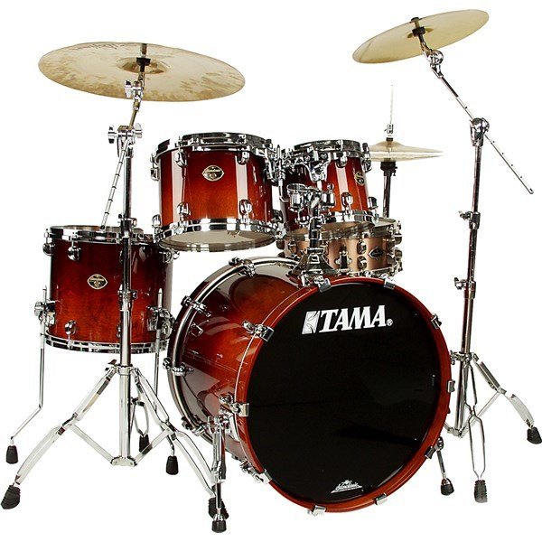 Tama Maple Dark Cherry Fade 4 Parça Akustik Davul Seti