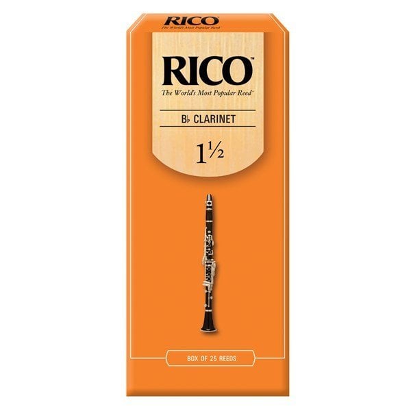 Rico Rca2515 Sib Klarnet Kamışı (25'li) No:1,5