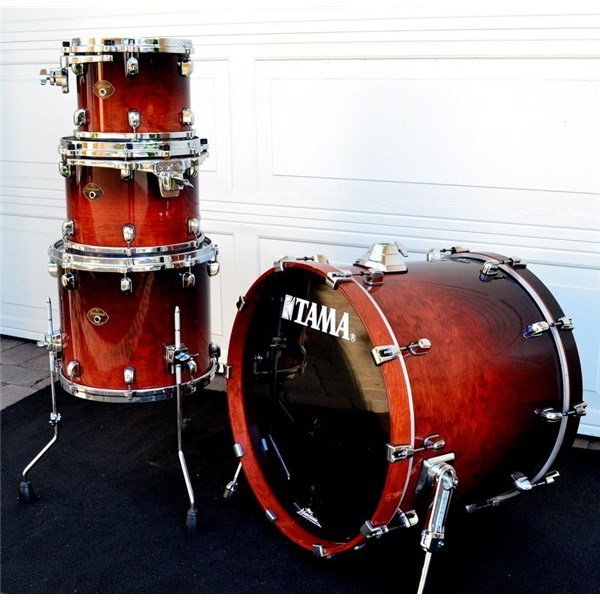 Tama Maple Dark Cherry Fade 4 Parça Akustik Davul Seti