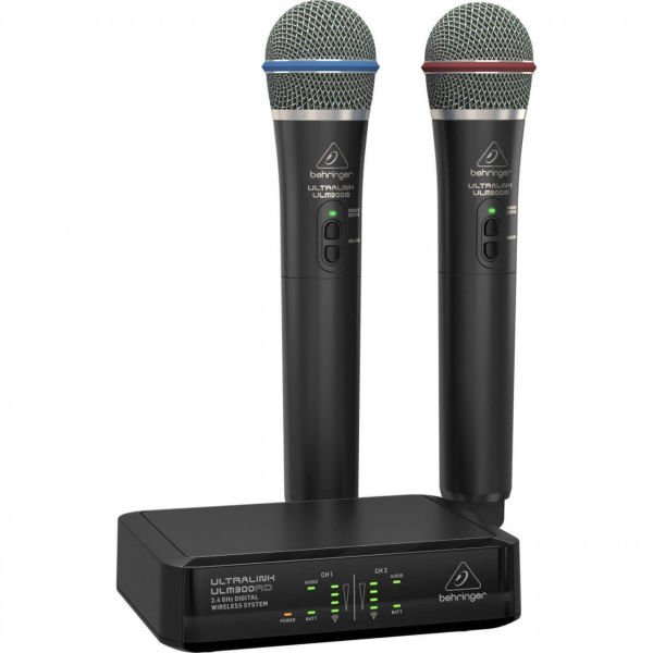 Behringer ULM302MIC Kablosuz Çift El Mikrofonu
