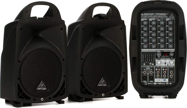 Behringer PPA500BT 6 Kanal 500 Watt Bluetooth Taşınabilir Hoparlör