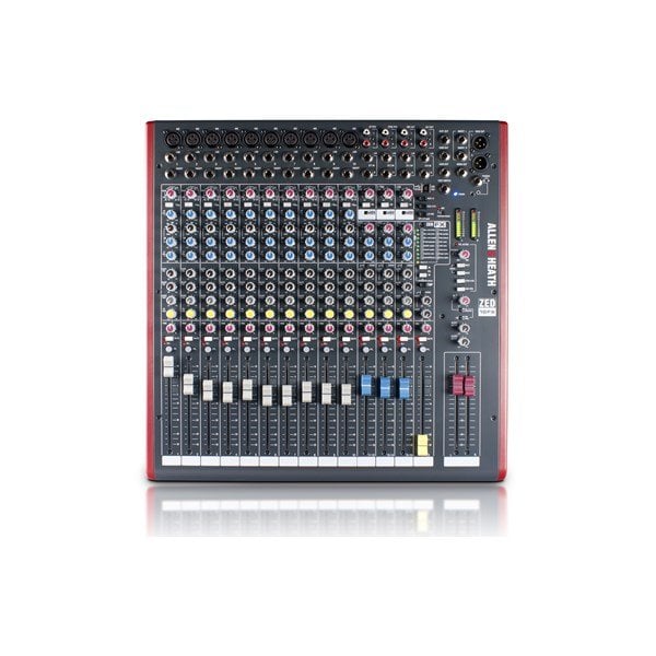Allen Heath ZED-16FX 10 mic/line inputs, 3 stereo sources USB, FX