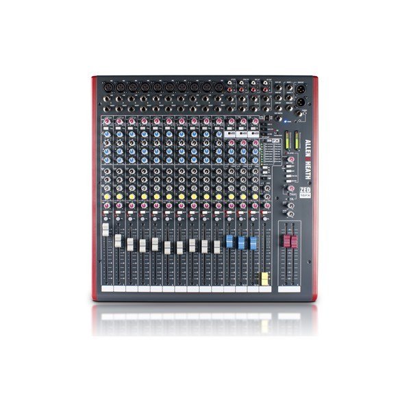 Allen Heath ZED-16FX 10 mic/line inputs, 3 stereo sources USB, FX