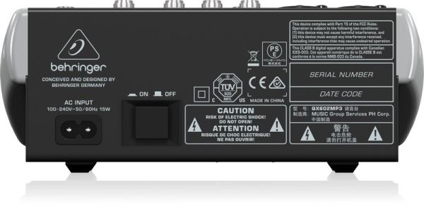Behringer QX602MP3 6 Kanal Mp3'lü Analog Mikser