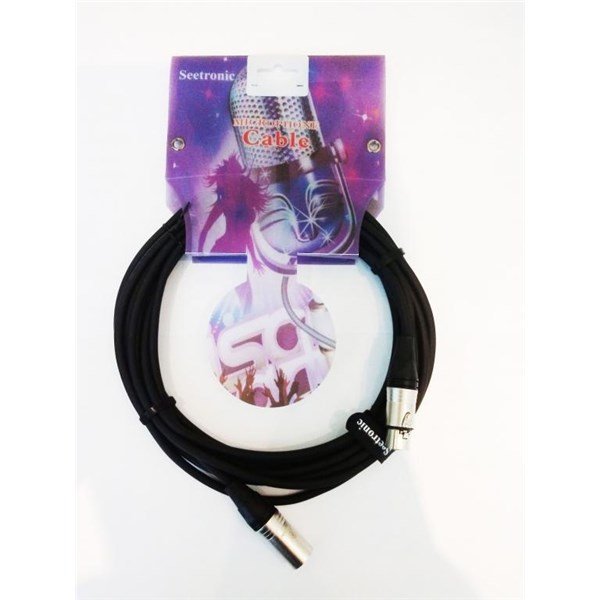 Seetronic SC F-M-6 (6 metre) Hazır Mikrofon Kablosu