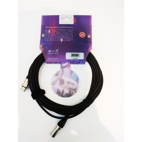 Seetronic SC F-M-6 (6 metre) Hazır Mikrofon Kablosu