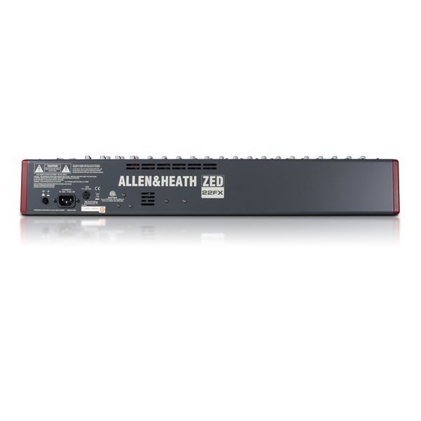 Allen Heath ZED-22FX 16 mic/line inputs, 3 stereo sources, USB, FX