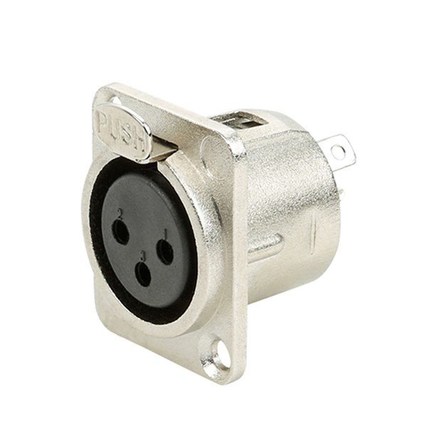 Purecon XFNC XLR 3 Pin Dişi Şase