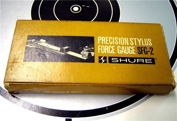 Shure SFG-2 Pikap İğnesi Kuvvet Ölçer
