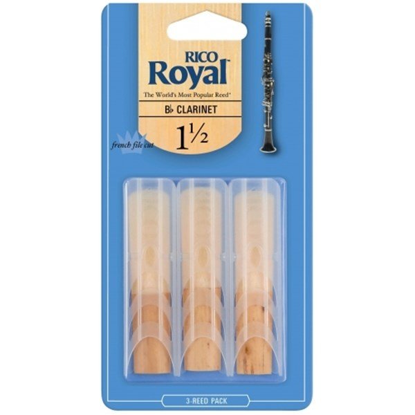 Rico Royal RCB0315 Sib Klarnet Kamışı (3'lü) No:1,5