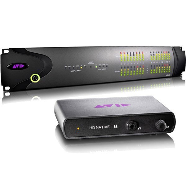 Avid HD Native Thunderbolt ve HD OMNI Kayıt Sistemi