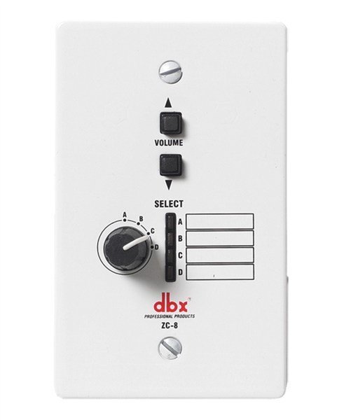 Dbx ZC-8 Duvara Monte Kanal Seçici Volum Kontrol