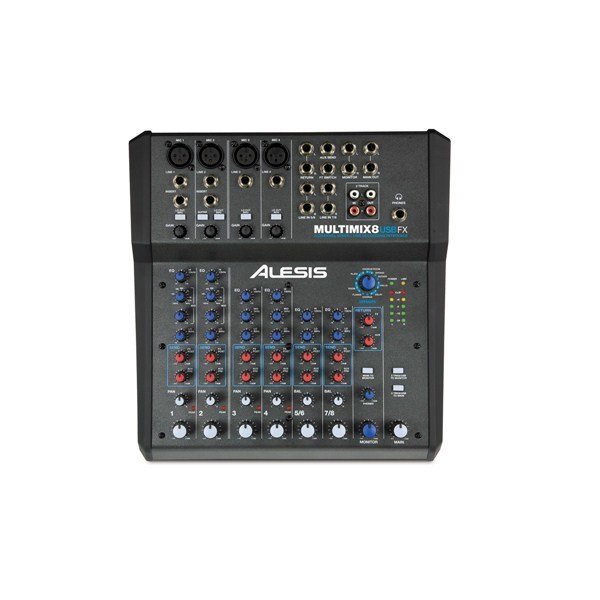 Alesis MultiMix 8USBFX 8 Kanal Studyo Mikseri