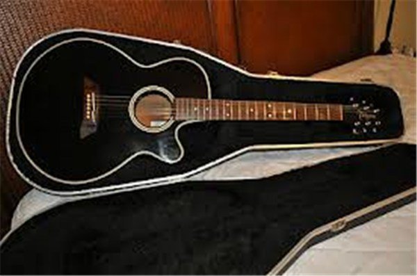 Takamine EF261SBL Elektro Akustik Gitar