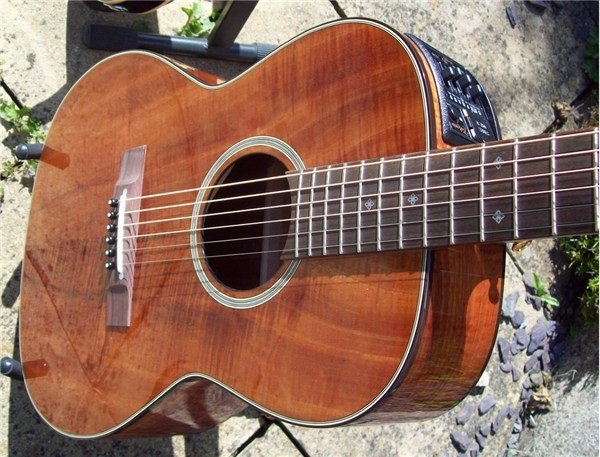Takamine EF407 Elektro Akustik Gitar
