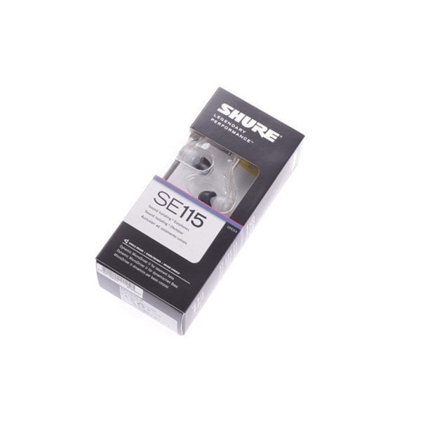 Shure SE115-CL İzolasyonlu Kulaklık (Şeffaf)