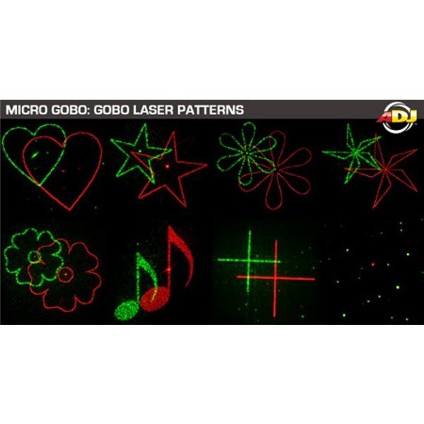 American Dj Micro Gobo Yeşil Kırmızı Lazer