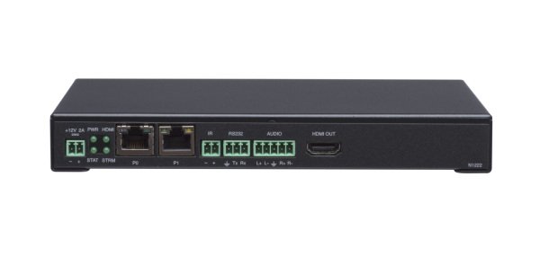 Amx NMX-DEC-N1222A PoE AES67 Desteği ile IP Üzerinden Video Kod Çözücü