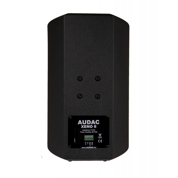 Audac XENO6/B (Siyah) 2-Yollu 6-inch 80W/8 ohm Duvar Tipi Hoparlör