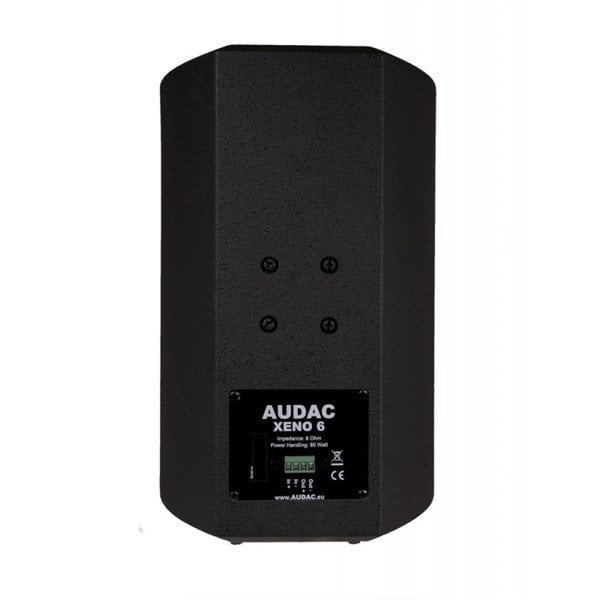 Audac XENO6/B (Siyah) 2-Yollu 6-inch 80W/8 ohm Duvar Tipi Hoparlör