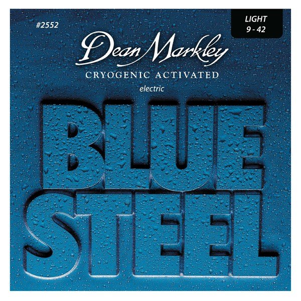 Dean Markley 2552 Blue Steel Light Elektro Gitar Tk Tel 9-42