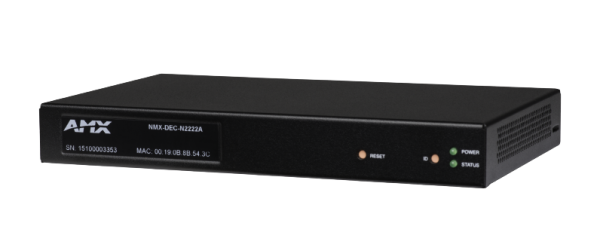 Amx NMX-DEC-N2222A HDMI AES67 Desteği IP Dekoder