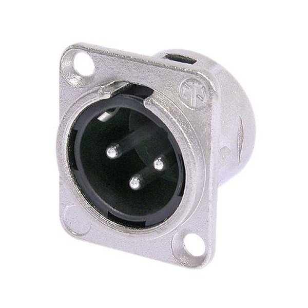 Neutrik NC3MD-L-1 Şase Tipi 3 Pin Disi XLR Konnektör