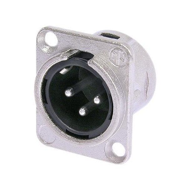 Neutrik NC3MD-L-1 Şase Tipi 3 Pin Disi XLR Konnektör