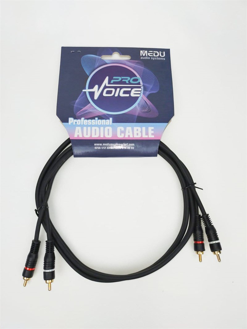 Provoice SK/2RCA/1,5 2xRCA-2xRCA Sinyal Kablosu