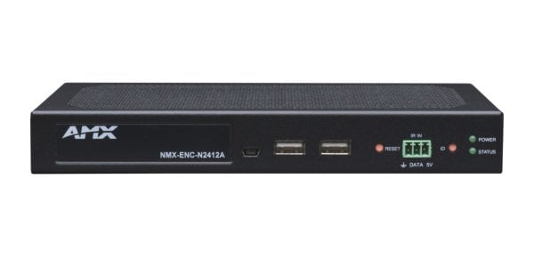 Amx NMX-ENC-N2412A PoE KVM AES-67 Desteği ile IP Kodlayıcı