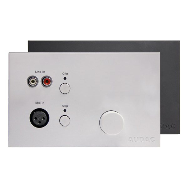 Audac WP523/W (Beyaz) LX523 için Duvara Gömme Mikser