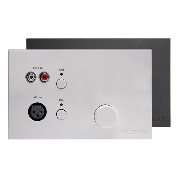 Audac WP523/W (Beyaz) LX523 için Duvara Gömme Mikser