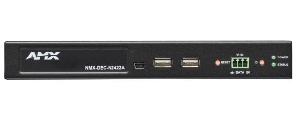 Amx NMX-DEC-N2422A 4K60 Video ve IP Kod Çözücü