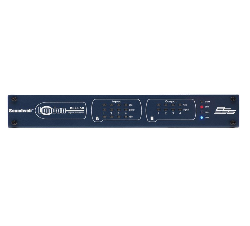 BSS Audio BLU-50 4x4 Network Sinyal Prosesör