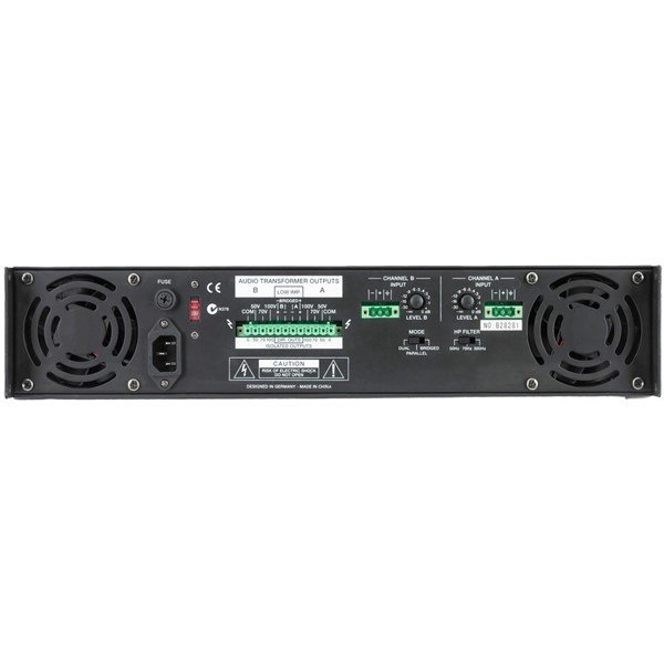 Electro Voice PA 2250T 2x250W/100V Güç Amplifikatörü
