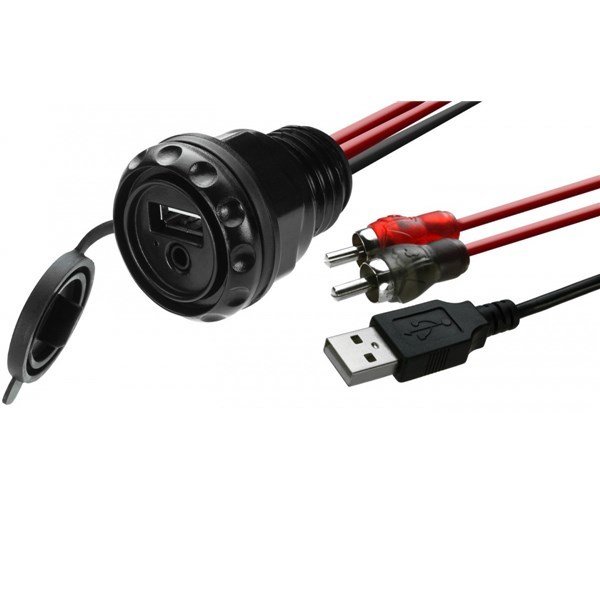 Mb Quart PSAP-2 Waterproof Dash-Mounted Accessory Plug