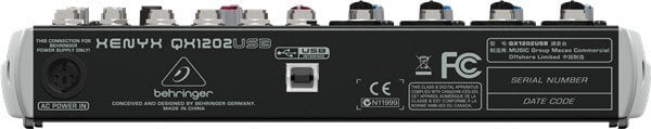 Behringer Xenyx QX1202USB 12 Kanal Deck Mikser