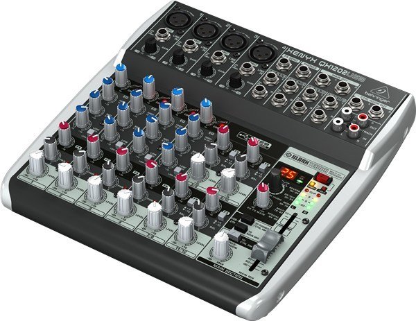 Behringer Xenyx QX1202USB 12 Kanal Deck Mikser