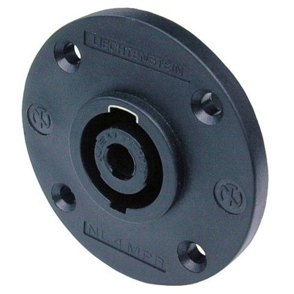Neutrik NL4MPR 4 Pin Şase Tipi Spekon Konnektör