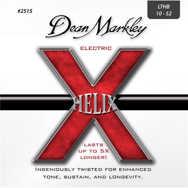 Dean Markley 2515 Helix HD Light Top Heavy Bottom Elektro Gitar Teli 10-52