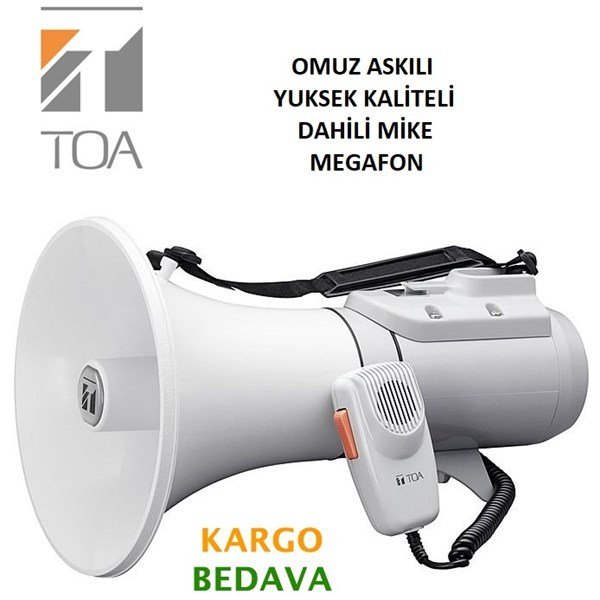Toa ER-3215 Yüksek Kalite 23 Watt Megafon