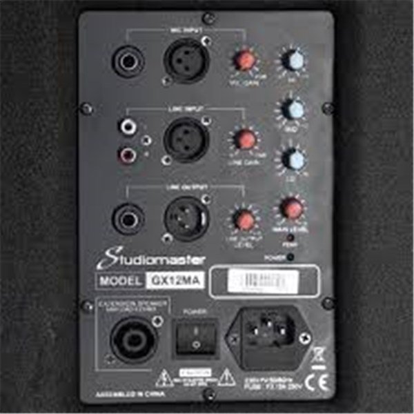 Studiomaster GX 12MA - 12 inç 200W Aktif Sahne Monitörü
