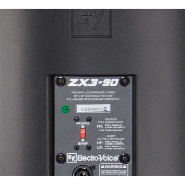 Electro Voice Zx3-90B 12 inch 600/1200 Watt Pasif Kabin Hoparlör