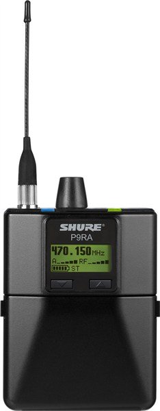 Shure P9RA Şarjedilebilir Kablosuz Bel tipi Alıcı