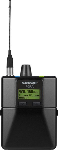 Shure P9RA Şarjedilebilir Kablosuz Bel tipi Alıcı