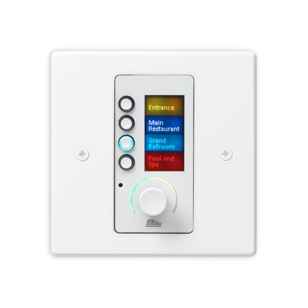 BSS Audio EC-4BV-WHT Volüm Kontrollü 4 Düğmeli Ethernet Denetleyicisi