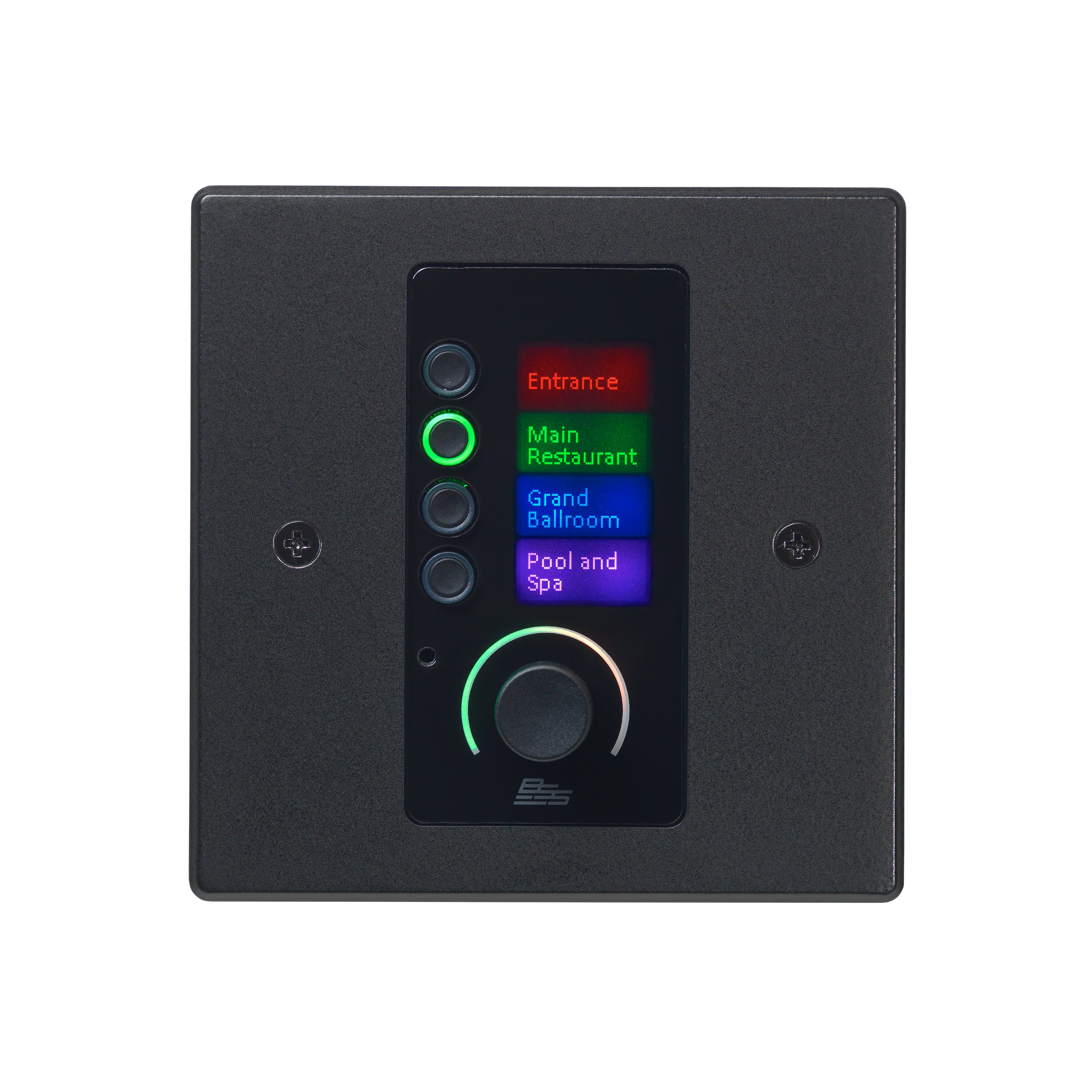 BSS Audio EC-4BV-BLK 4 Düğmeli Ses Kontrollü Ethernet Denetleyicisi